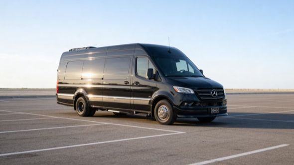 grand island airport sprinter van service