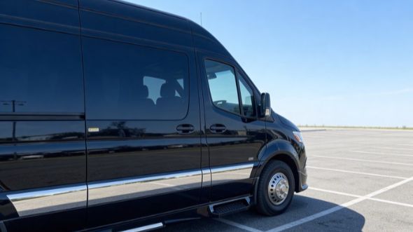 sioux city sporting event sprinter van rental