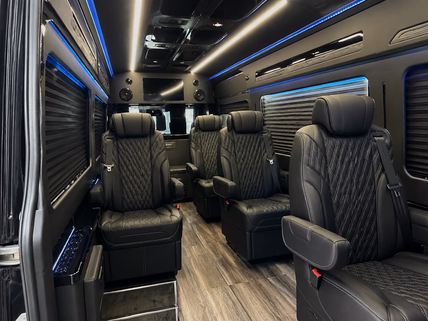 omaha 8 passenger sprinter van interior