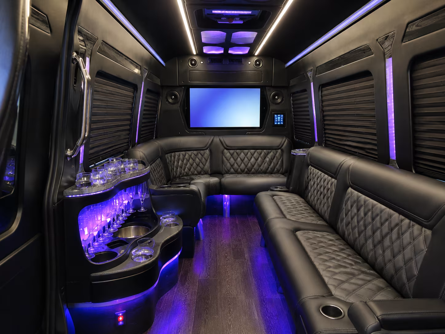 omaha sprinter limousine interior