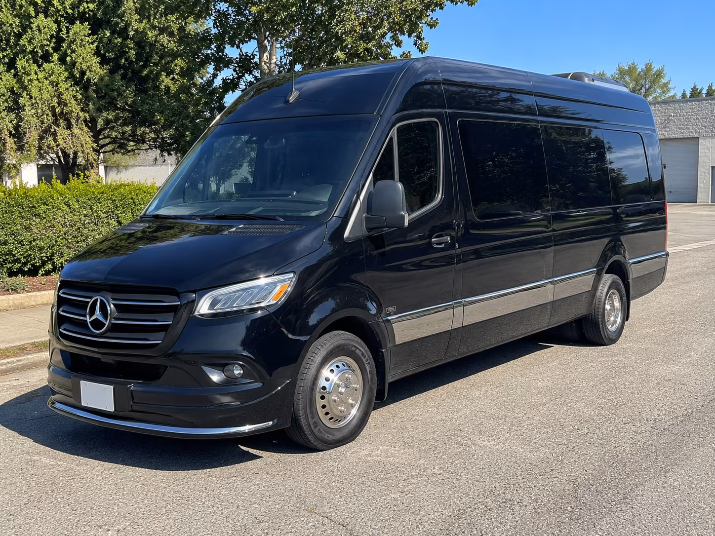 omaha wedding sprinter van rental