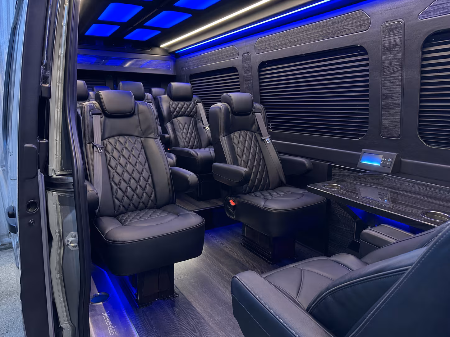 sprinter van transportation for groups and events across omaha